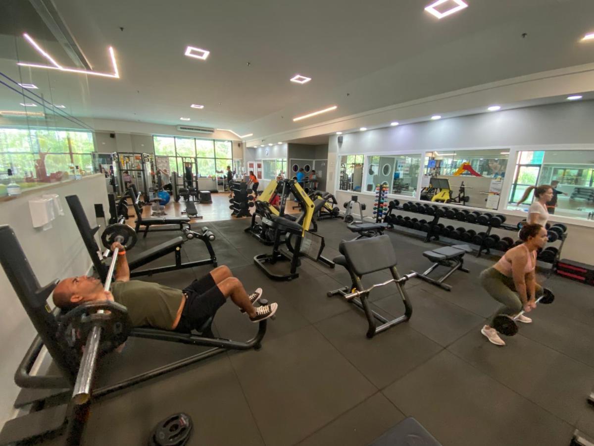 Barra Da Tijuca - 508 - De Frente Para Maravilhosa Piscina - Estacionamento Gratuito - Academia Comphania Atletica - Balsa Para Praia Gratis - Microondas - Geladeira Grande - Recepcao 24Horas - Wi-Fi - Com Pia Rio de Janeiro Buitenkant foto