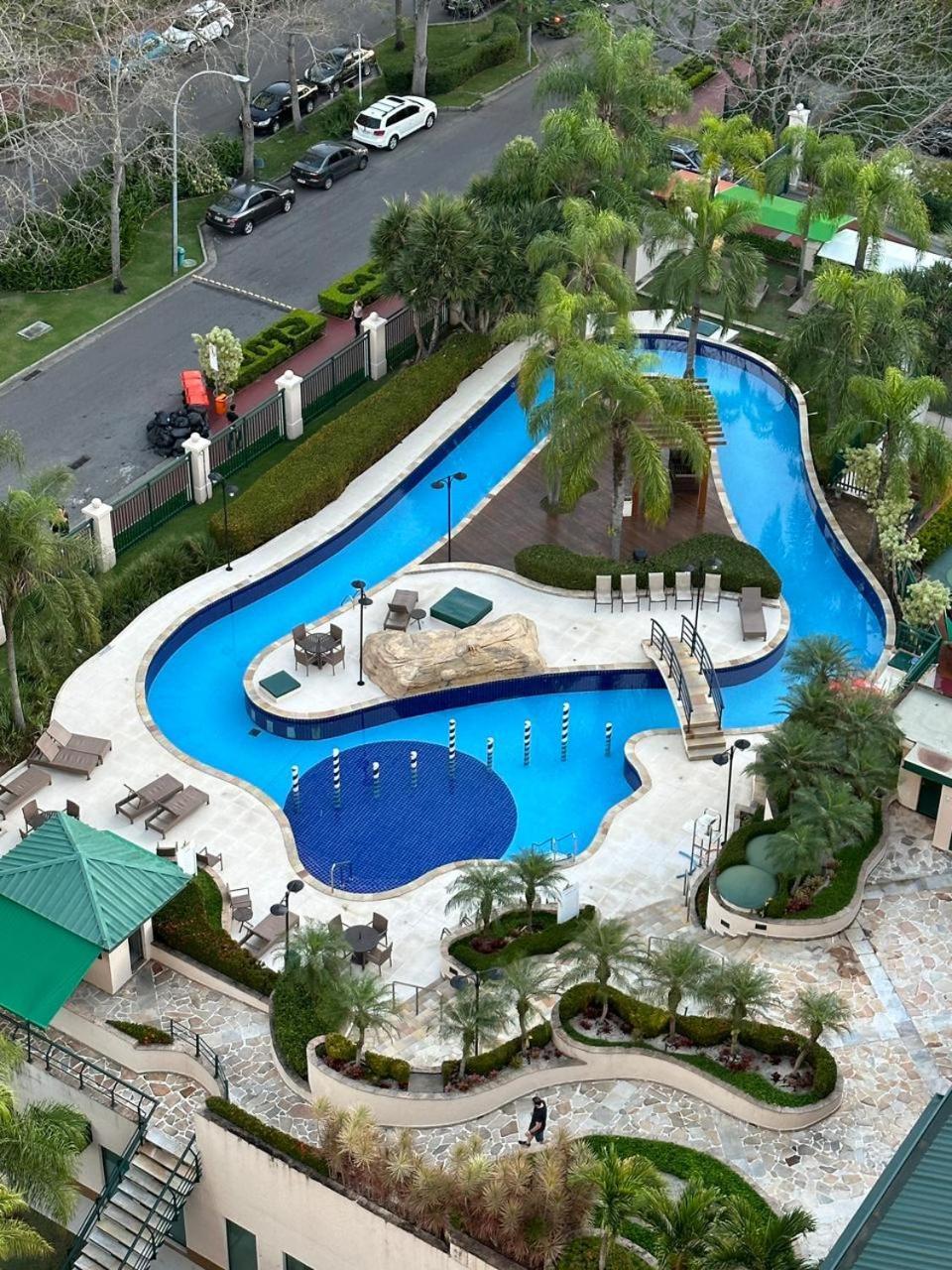 Barra Da Tijuca - 508 - De Frente Para Maravilhosa Piscina - Estacionamento Gratuito - Academia Comphania Atletica - Balsa Para Praia Gratis - Microondas - Geladeira Grande - Recepcao 24Horas - Wi-Fi - Com Pia Rio de Janeiro Buitenkant foto